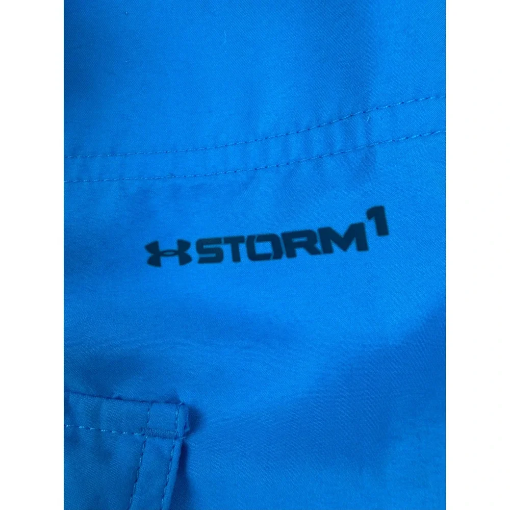 Under Armour Storm1 Board Shorts Blue HeatGear Swim Trunks Size 40